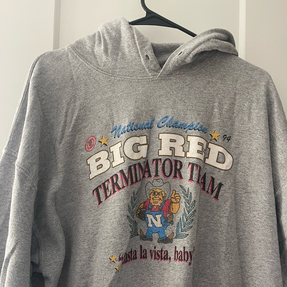 RARE !!! Vintage NEBRASKA/HUSKERS sweatshirt + hoodie!